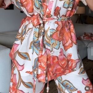 NWT, Never Worn, Floral Print Pants